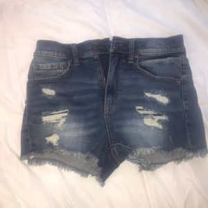 jean shorts